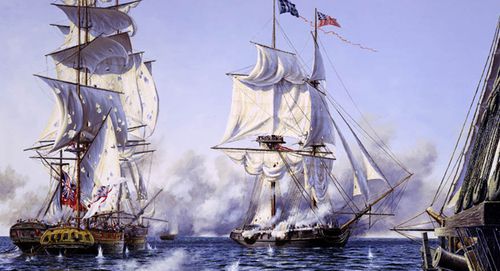 War of 1812 Battle of Lake Erie Rindlisbacher