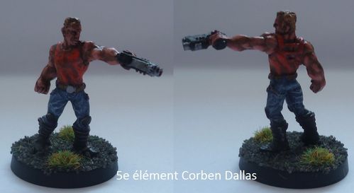 5e éléments sergent Corben Dallas heresy miniature
