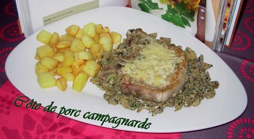 Côte de porc campagnarde2