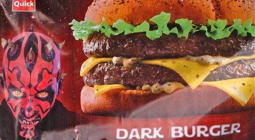 affiche Quick star wars Dark burger