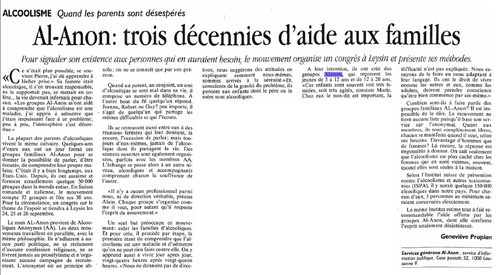 SUISSE gazette de lausanne 21 09 1993