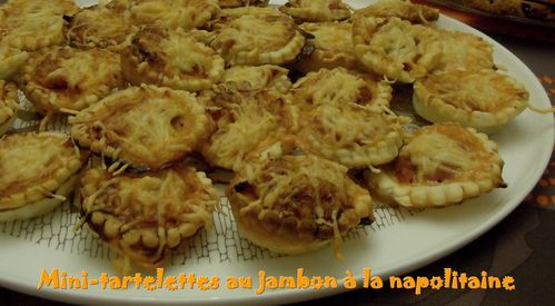 Mini-tartelettes au jambon à la napolitaine2