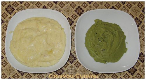 purée fèves et céleri
