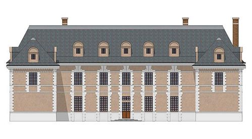 chateau-louis-13-1624-facade-cour