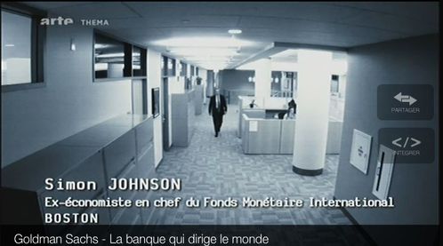 SIMON JOHNSON ex-chef Economiste au FMI