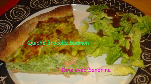 Quiche Brocolis Saumon 8