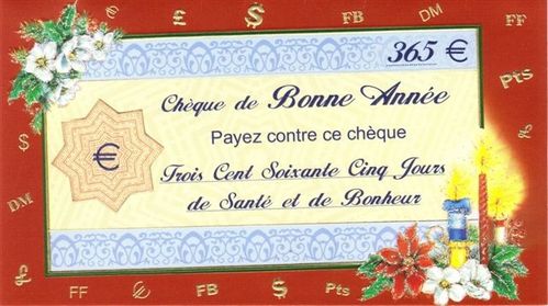 Ch-que a encaisser au 01 01 2010