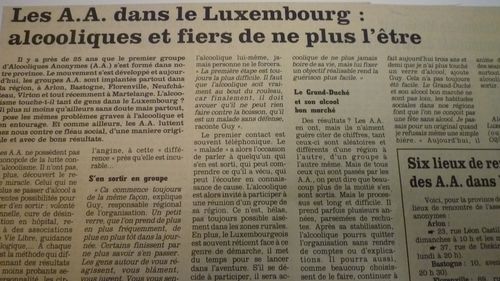BSG BRUXELLES 255 province du luxembourg 24.01.1989