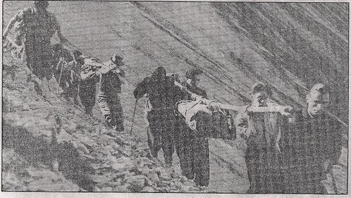 Accident de l'obiou novembre 1950