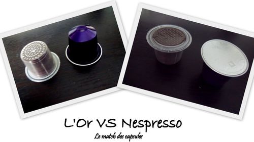 Capsules l'or vs Nespresso