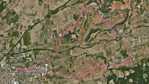 Parcours voie ferré - st pentaléon
