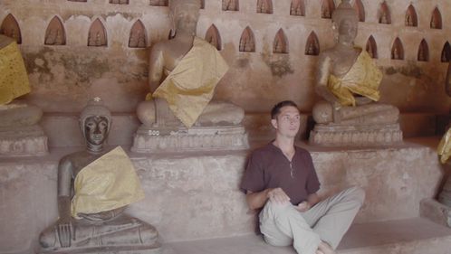 En pleine méditation - Vientiane