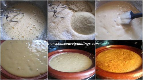 Recette Gateau de Semoule.