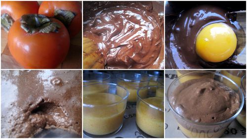 dessert Fantaisie au Kaki
