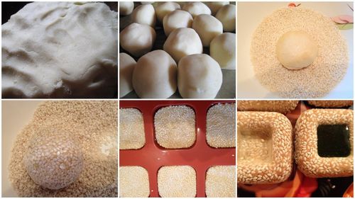 petits fours aux grains de sesame