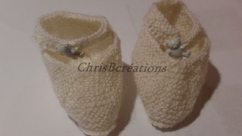 chaussons blanc ourson 25 12 2010 392