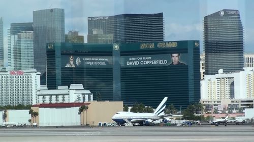 Las Vegas - L'aéroport dans la ville