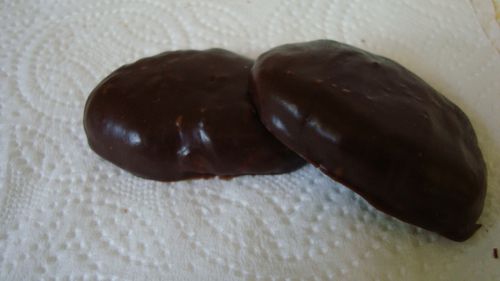 Sachet De Biscuits Enrobés De Chocolat