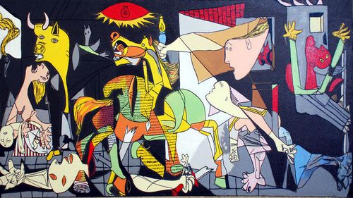 Steve Kaufman Homage to Picasso Guernica