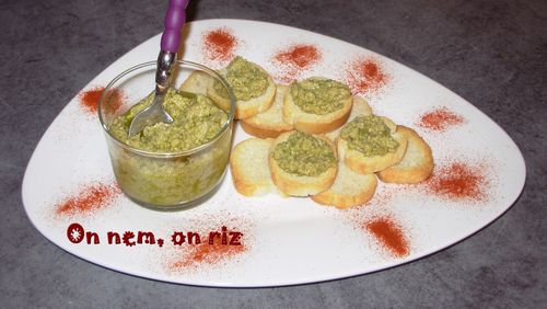 Tapenade verte1