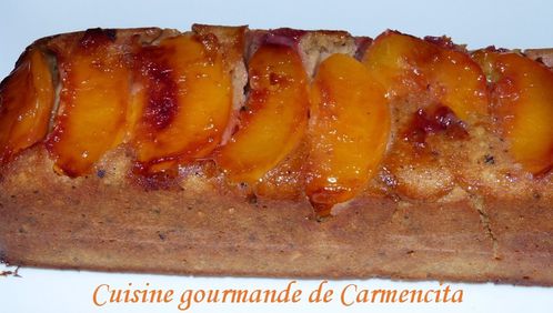 Gâteau aux blancs d'oeuf et nectarines (2)Gâteau aux blan