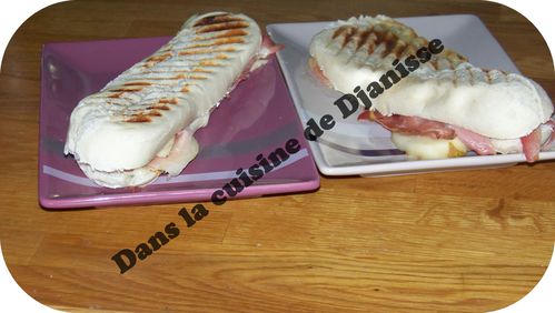 panini poire jambon