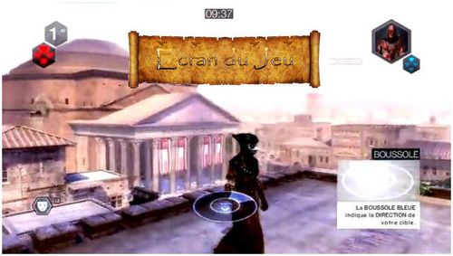 Assassin’s Creed Brotherhood Ecran du jeu