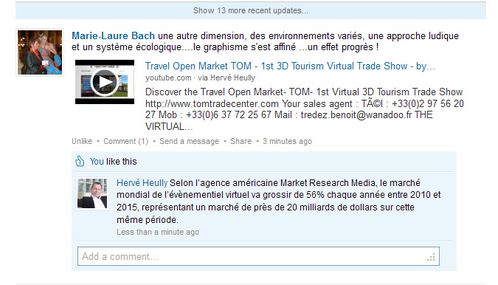 Salon Virtuel 3D travel open market tom new3s