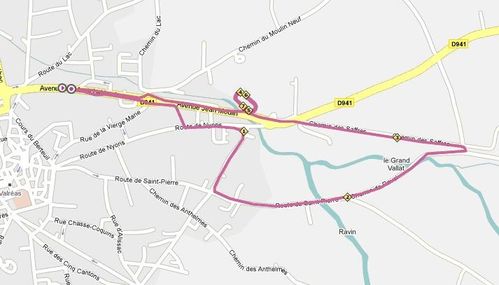 parcours la piste