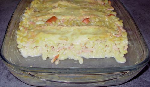 Gratin de coquillettes au munster3