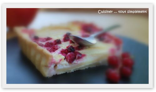 tarte pommes groseilles2