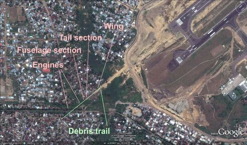 crash il76 brazzaville 121130 map
