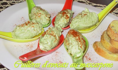 Cuillères d'avocats au mascarpone2