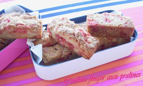 Cookies finger aux pralines2
