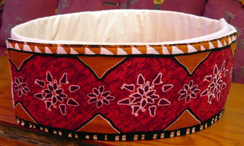 Costume Heiva ceinture tissu tapa et faraoti