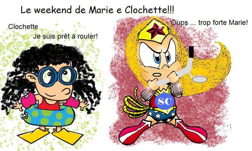 Le weekend de Marie et Clochette