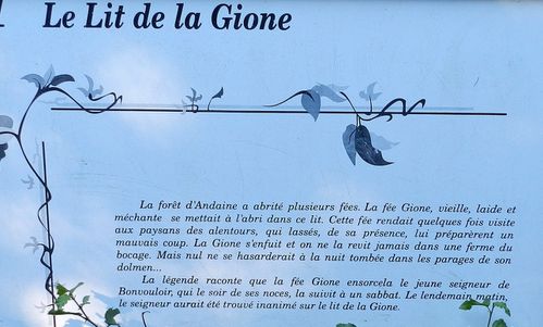 le lit de la gione