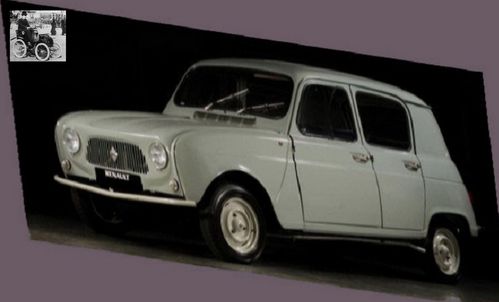 La Renault 4L année 1961