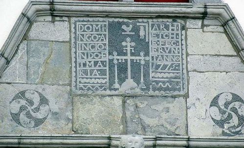 croix basque gravée