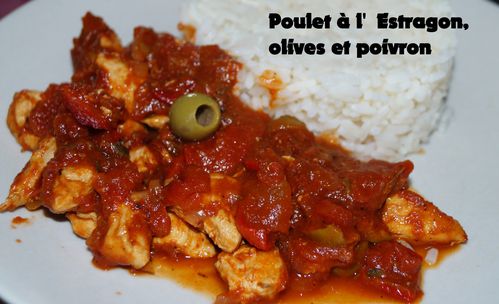 Poulet-a-l-estragon--olive--poivron.JPG