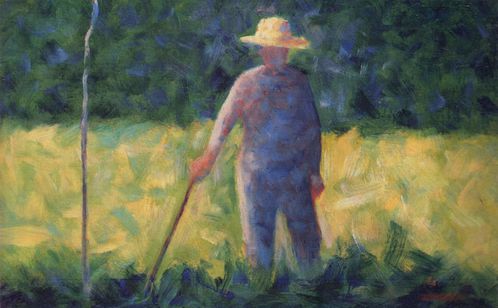 Georges Seurat - Le jardinier