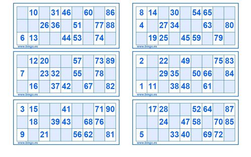 imprimir cartones bingo binvi pdf
