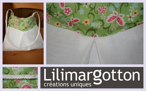 Sac Lin Blanc Lemon Rose 1