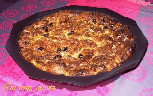 Pudding aux viennoiseries1