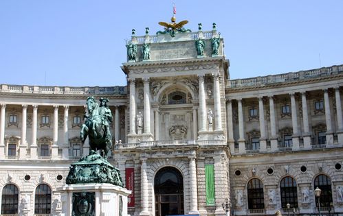 autriche le palais Hofbourg