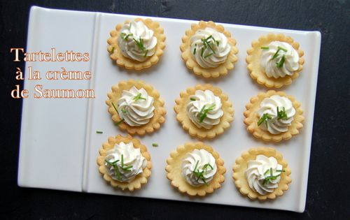 tartelettes philadelphia saumon