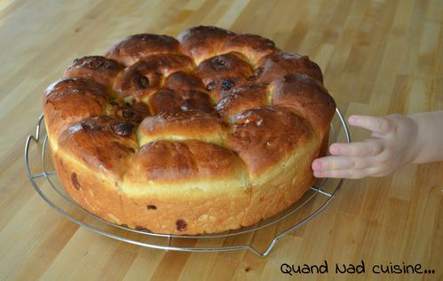 brioche hyper moelleuse aux pépites de chocolat1