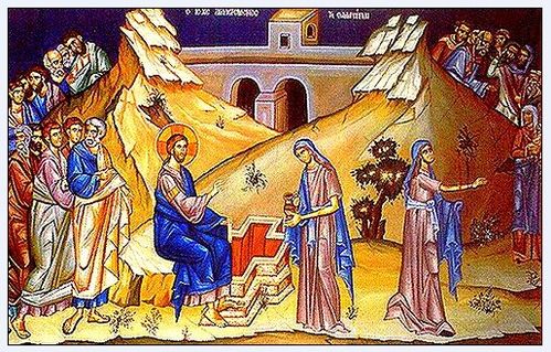 Rencontre de jesus et la samaritaine