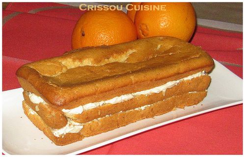 biscuit à l'orange et au mascarpone