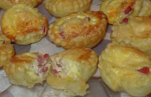 Mini-tartelettes philadelphia-bacon5